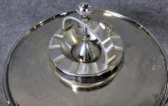 ART DECO CHROME BLACK ENAMEL ROLLS ROYCE SHOWROOM STANDING ASHTRAY - 4279436