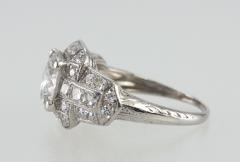 ART DECO ENGAGEMENT RING WITH 1 53 CARAT DIAMOND - 2783443