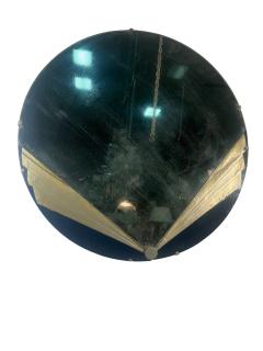 ART DECO ETCHED DESIGN ROUND MIRROR - 4694274
