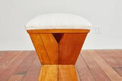 ART DECO ITALIAN WOOD STOOLS - 3091219