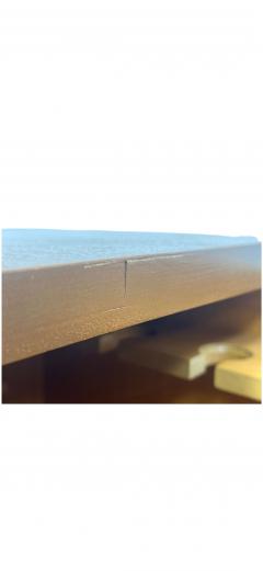 ART DECO LIGHT WOOD FITTED BAR CABINET WITH GREEK KEY FEET BY ROCKOLA - 4472399