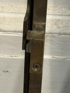ART DECO PAIR OF BRONZE NEXT WINDOW BANK TELLER GATES - 4283080