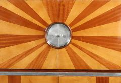 ART DECO PERIOD SUNBURST DESIGN BAR CABINET - 3248349