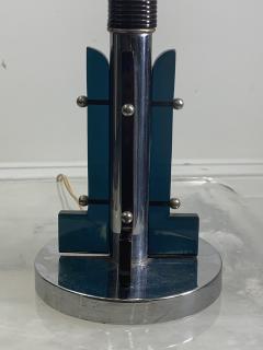 ART DECO SKYSCRAPER BAKELITE AND CHROME LAMP - 1121978