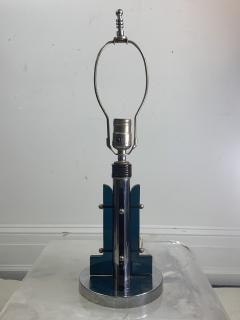 ART DECO SKYSCRAPER BAKELITE AND CHROME LAMP - 1121981