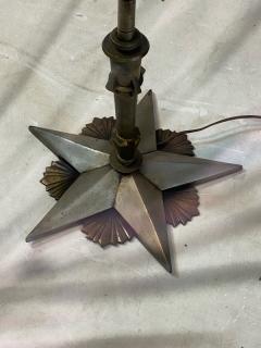 ART DECO STAR BASE BRIDGE FLOOR LAMP - 2107826