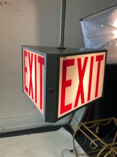 ART DECO THREE SIDED EXIT CHANDELIER - 3039264