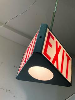 ART DECO THREE SIDED EXIT CHANDELIER - 3039270