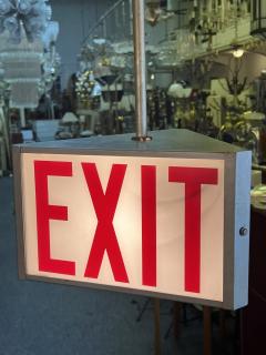 ART DECO THREE SIDED EXIT CHANDELIER - 3039382
