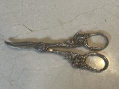 ART NOUVEAU STERLING SILVER GRAPE SHEARS - 3749058