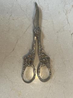 ART NOUVEAU STERLING SILVER GRAPE SHEARS - 3749065