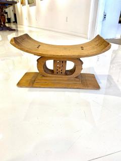 ASHANTI WOODEN STOOL WEST AFRICA GHANA - 2746354