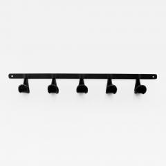 ATELIER IRON AND LEATHER COAT RACK - 1228456