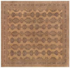 AUTHENTIC 1900S OVERSIZED TURKISH OUSHAK RUG - 2372832