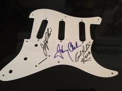 AUTOGRAPHED JOHNNY CASH AND FRIENDS STRATOCASTER PICKGUARD - 747889