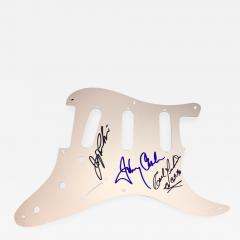 AUTOGRAPHED JOHNNY CASH AND FRIENDS STRATOCASTER PICKGUARD - 749109