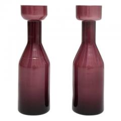 AV Mazzega AV Mazzega Vases Case Glass Purple Amethyst - 2743549