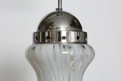 AV Mazzega Murano glass ceiling pendant by Mazzega attributed - 3630173