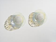 AV Mazzega Pair of Large Flush Mounts Wall Lights - 4618671