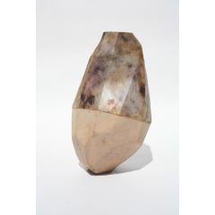 AWARE French Contemporary Corps Celeste Unique I Wood and Dyed Silk Sculpture - 4605430