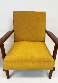 Aage Petersen Midcentury Easy Chairs Model Ge 88 Massive Teak Wood GETAMA Denmark 1960s - 2277072