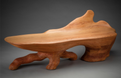 Aaron Laux Driftwood Bench 2020s - 3908859