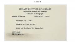 Aaron Siskind Chicago 24 1965 - 3404141