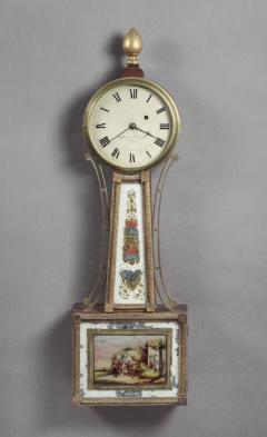 Aaron Willard FEDERAL BANJO CLOCK With Works by Aaron Willard - 1395707