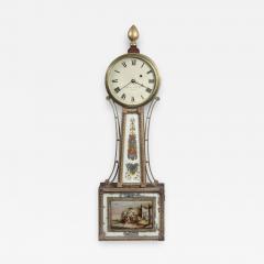 Aaron Willard FEDERAL BANJO CLOCK With Works by Aaron Willard - 1400216