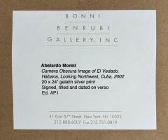 Abelardo Morell Abelardo Morell Cuban Camera Obscura Silver Gelatin Print Signed 2002 - 4364192