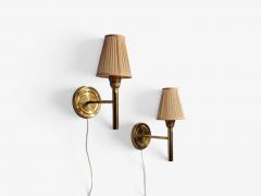 Abo Randers Danish Modern Wall Sconces Brass Denmark 1980s - 4813167