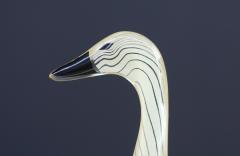 Abraham Palatnik Abraham Palatnik Lucite Optic Art Swan Sculpture - 3533609