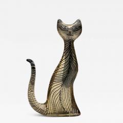 Abraham Palatnik Brazilian Modern Kinetic Sculpture of a Cat in Resin Abraham Palatinik 1960s - 3196679
