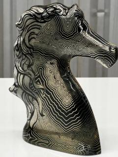 Abraham Palatnik Brazilian Modern Kinetic Sculpture of a Horse in Resin Abraham Palatinik 1960s - 3186918