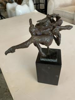 Abstract Bronze Sculpture France 1930s - 3998001