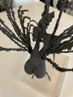 Abstract Bronze Sculpture France 1940s - 3998007