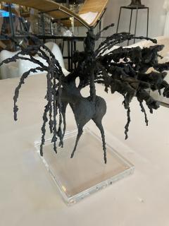 Abstract Bronze Sculpture France 1940s - 3998008