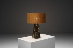 Abstract Ceramic Table Lamp France 1960s - 4523169