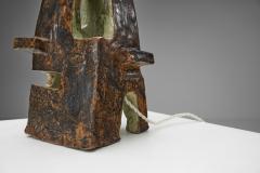 Abstract Ceramic Table Lamp France 1960s - 4523170