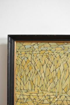 Abstract Composition oil on panel 1960s  - 4824003