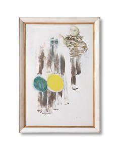 Abstract Figurative Modernist Painting by Jean Houston - 4389442