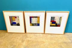 Abstract Gouaches Set of 3 - 2235248