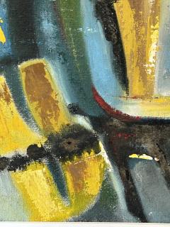 Abstract Harbor Painting - 4481550