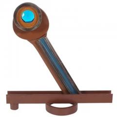 Abstract Industrial Found Object Metal Table Sculpture Post Modern Sottsass Era - 2498531