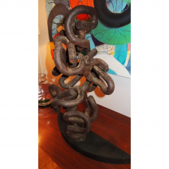 Abstract Metal Sculpture by Joe Seltzer - 2687454