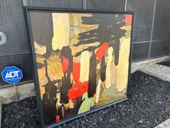 Abstract Modern Framed Oil Painting On Canvas - 4755787