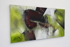 Abstract Painting Crawfish vs Turtle Acrylic On Canvas by MS Austria 2021 - 3977944