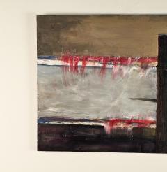 Abstract Painting by H Krell circa 1950 - 3557160