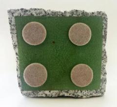 Abstract and Figurative Marble Hand Carved Sculpture on a Granite Base - 3650764