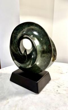 Abstract bronze sculpture by David Allen Chamberlain 1886  - 3976854